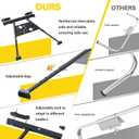 Ladder Stabilizer, Ladder Stabilizer for Roof, Wall Ladder Standoff Premium Steel, Adjustable Leg 20.4-29.5" Ladder Stabilizer withstands 300 LBS Weight Rating