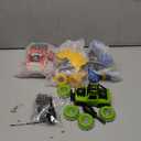 4 Pack Monster Truck Toys for 2 3 4 5 6 7 Year Boys, Light-Up Car Toys with Light-Up Wheels, Take Apart Toys Trucks for Toddler Toys 2-3, Birthday for Toddler Boys Ages 2-4