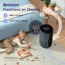 LEVOIT Air Purifiers for Home Large Room Up to 1733 Ft With HEPA Sleep Mode, AHAM VERIFIDE, Auto Mode, Air Quality Monitor, Smart WiFi, 3-in-1 Filter For Pet Allergy, Smoke, Dust, Core 400S-P, Black