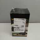 Small Portable Space Heater for Indoor Use - VOCRS 1500W PTC Electric Heater with Thermostat, Remote Control, 12H Timer, Eco and Fan Mode, Rapid and Safe Heating for Bedroom, Office