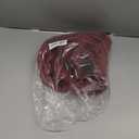 Knitted Christmas Tree Skirt 48 inches - Red Cable Knit Christmas Tree Skirt - Thick Rustic Farmhouse Christmas Tree Skirt Decorations - Xmas Holiday Home Party Decor(Burgundy)