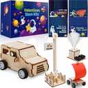 Valentines Cards for Kids Classroom - Valentines Day Gifts for Kids - 24 Science Experiments Kits for Kids Ages 6-10 - Valentine Exchange Cards for Boys Girls School Party Favors