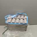 Coolcandy EVA Foam Play Mat, 16 Tiles Colorful Baby Play Mat, Square Kids Playmat with Solid Colored, 0.4" Thickened Interlocking Foam Floor Tiles, Puzzle Play Mat for Baby Exercise, Playing (Gray)