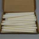 Treela 24 Pcs Flameless Taper Candles Battery Operated Bulk Fake Candles Light LED Candle Sticks Flickering Tapered for Easter Wedding Anniversary Decoration(Basic,11 Inch,Ivory)