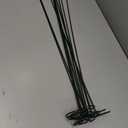 Milisten 8pcs Metal Plant Support Stakes Sturdy Trellis Rods for Climbing Plants Garden Stake for Cucumber Peperomia