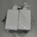 Pump Bottle, Refillable Plastic Empty Lotion Soap Dispenser Liquid Container for Bathroom Shampoo and Body Wash, 15oz/450ml White 2 Pack