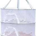 Balana Herb Drying Rack - 3 Layer Mesh Net, Plants & Fish Drying Net, Foldable Hanging Mesh Dryer for Buds, Fruits, Flowers, Vegetables, Fish (Size: M), Medium
