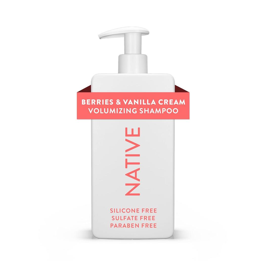 Native Volumizing Shampoo Berries & Vanilla Cream 16.5 fl Oz.