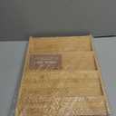 Bamboo Spice Drawer Organizer - Expandable 4 Tier Spice Rack (Need 3" Deep Drawer) 12" to 24" Wide, Seasoning Organizer, Organization Seasoning Rack insert (Jars Not Included)