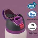 2 Pcs Leak-Proof Replacement Stopper Compatible with Owala FreeSip, Rubber Seal Replacement for Owala 19oz 24oz 32oz 40oz Bottle Mouth Cap(Grey)