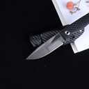 MASALONG kni244 Super Hard Tactical Outdoor Camping D2 steel fixed blade knives (black)