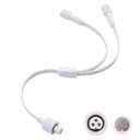 Permanent Outdoor Lights Y-Shaped Extension CableIP68 Rated, Compatible with Govee and Other Permanent Outdoor Lighting Systems