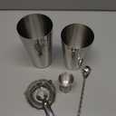 Cocktail Shaker, 27OZ Martini Shaker, Drink Shaker, Cocktail Shaker Set 6 Pcs,Boston Shaker, Bar Set, Cocktail Strainer, Bar tools, Bartender Kit, Stainless Steel Double Measuring Jigger, Mixing Spoon