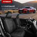 TTX LIGHTING Custom Fit Seat Covers for Ford Mustang 2015-2025,