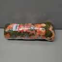 HyeFlora Artificial Fake Fall Hanging Flowers for Outdoor Decor, 2PCS Faux Silk Morning Glory Hanging Plants Mums Vine for Home Garden Wall Party Indoor Outside Decoration (Fall Orange+Light Orange)