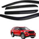 Tape-On Window Visors 4PCS Compatible with 2020-2026 Ford Explorer