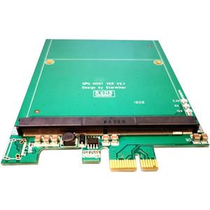75W PCIE to MXM3.0 Expansion Card PCI-E to MXM Adapter Converter USB3.0 for BTC Mining Mxm Graphics Card Card