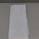 Eleclassi White 12 Pack Premium Round Disposable Plastic Tablecloth - 84 Inch Round Plastic Table Cloth Disposable Tablecloth for Parties
