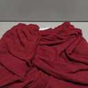 H.VERSAILTEX Super Stretch Individual Seat Cushion Covers Sofa Covers Couch Cushion Covers Slipcover Sets Thick Jacquard Textured Twill Fabric (1 Piece Sofa Cushion Cover, Burgundy Red)