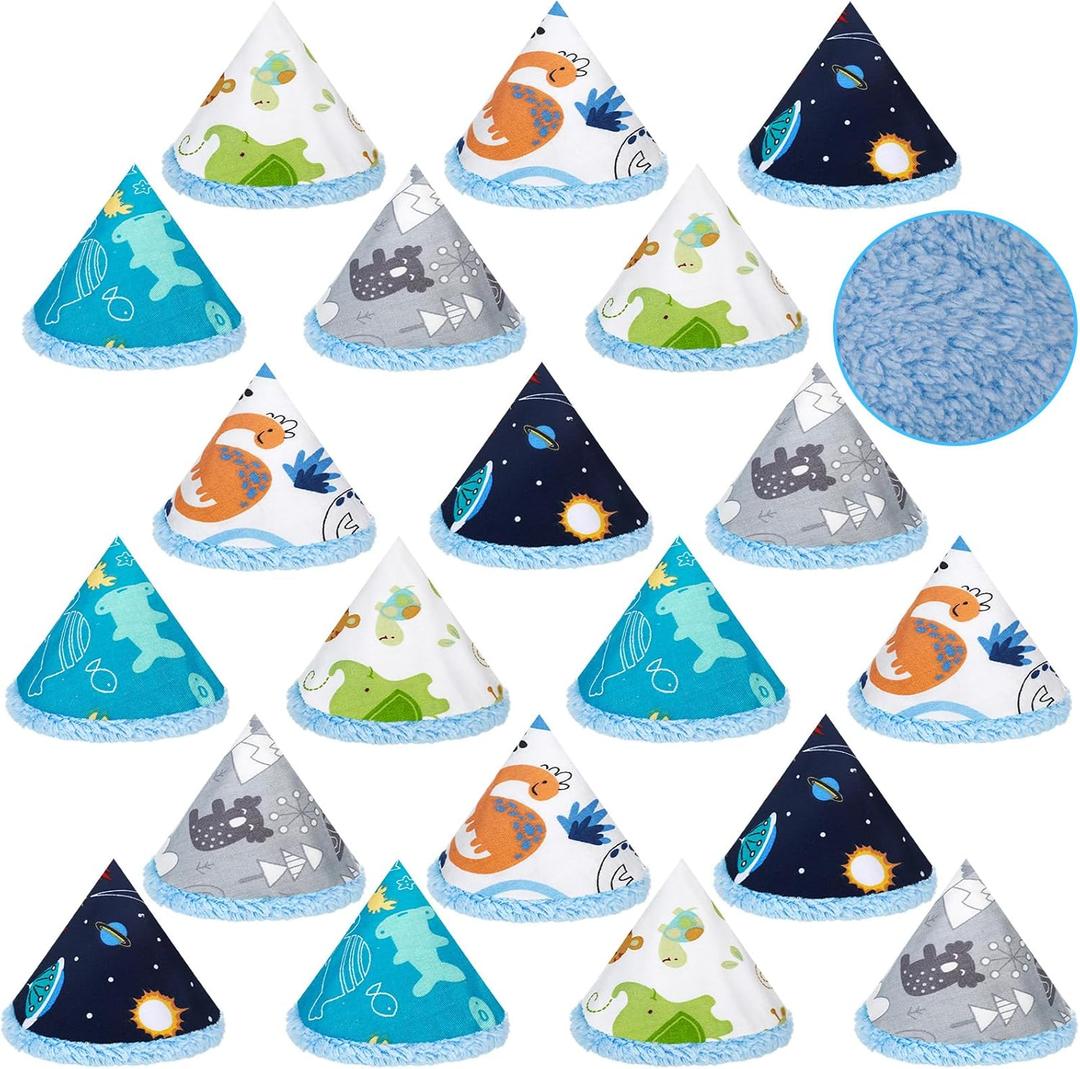 20 Pcs Velvet Pee Shield for Baby Boy Pee Cover Diaper Changing Accessory Reusable Cap Strong Water Absorption Shield for Newborn Gift