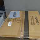 Bamboo Folding Step Stool with Sturdy Structure and Wide Stepping Surface for Safety, Multi-Purpose Foldable Step Ladder for Bathroom,Bedroom,Kitchen Step Stools for Kids & Adults, 400 lbs (Large & Foldable - 17.3''H)