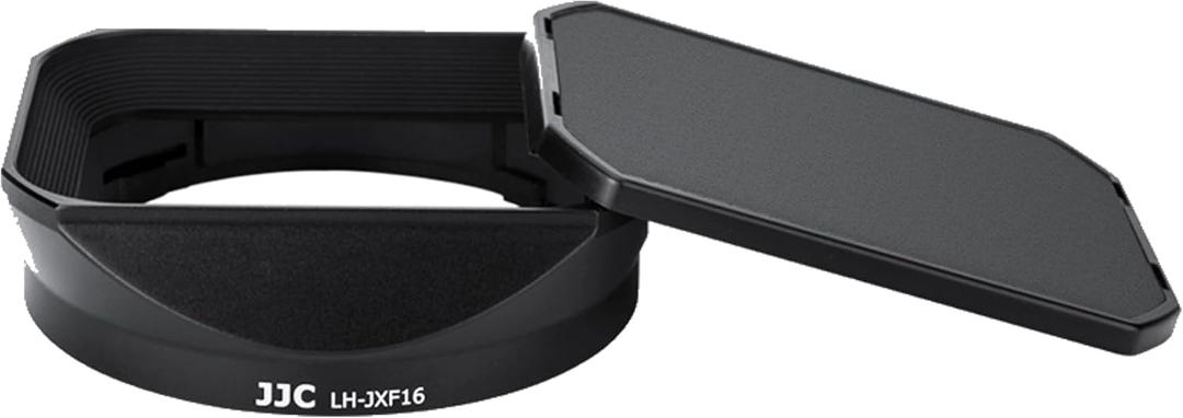 JJC Metal Lens Hood for Fuji Fujinon XF 16mm F1.4 R WR, Replaces Fuji LH-XF16 (Standard Version with Hood Cap)
