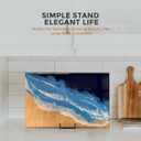 TR-LIFE Plate Stands/Holder for Display, 8 Inch, Large, Metal Frame for Picture, Decorative Platter, Book, Photo Easel (2 Pack)