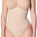 SPANXsculpt Seamless Power High-Waisted Thong - Women's Shapewear Lingerie - Seamless Thong - No Visible Panty Lines 28