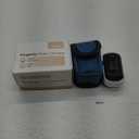 mibest OLED Finger Pulse Oximeter, O2 Meter, Dual Color White/Black