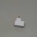 HANYCONY Type E F Plug Adapter, Germany France Travel Plug Adapter with 2 Outlets 3 USB Ports(2 USB C)Schuko Plug Power Adaptor for US to Europe EU Spain Iceland Korea Greece German French