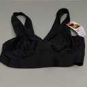 Hanes Women's Wireless Bra, Smooth Comfort Full-Coverage T-Shirt Bra, Single or 2-Pack (X-Large, Black)