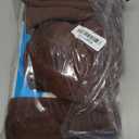 White Classic Luxury Brown Hand Towels - Soft 100% Turkish Cotton | Highly Absorbent Hotel spa Bathroom Towel Collection | 16x30 Inch | Set of 6