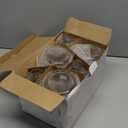 Utile Glass Erlenmeyer Flask Set, 500ml Narrow Mouth Erlenmeyer Flasks, 6pcs of Borosilicate 3.3 Glass Conical Flasks for Laboratory with Printed Graduation, 4016.0500.6