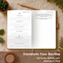 2 x 91-Day Self-Care Journal for Women & Men  Guided Wellness & Gratitude Planner with Mood Tracker, Daily Reflections, and Mental Health Journal for Personal Growth (Turquoise)