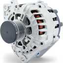 Nissan Alternator Replacement New 2.5L 110 AMP for 2007-2012 Altima, 2007 2008 2009 2010 2011 2012 Sentra, 2011-2013 Rogue, 2014 2015 Rogue Select L4, 400-40102 AL2407X 23100-JA02A AVA0074 TG12C032