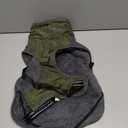 PAWNISAW Dog Coat with Built in Harness for Small Medium Large Dogs, Windproof Warm Winter Dog Jacket for Walking Outdoor, Reflective Adjustable Snow Rain Cold Weather Pet Vest Clothes, 
M (neck 15.7" chest 16"-23")