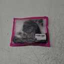 ohyeah Plus Size High Waist Garter Belt Set Lace Mesh Suspender Belt with 6 Vintage Metal Clip for Stockings XL/XXL