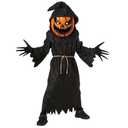 Amazon.com: Morph Pumpkin Costume Kids, Pumpkin Grim Reaper Costume Kid, Scary Halloween Costumes For Kids, Scary Halloween Costumes for boys, 12-14 Years : Toys & Games