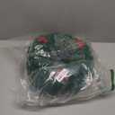 6 Pack Mini Christmas Wreaths for Windows Kitchen Cabinets, 12 Inch Small Christmas Wreath with Red Bows Artificial Christmas Tinsel Wreaths Mini Wreath Xmas Decorations for Home Door Wall Chair Stair