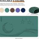 HAHE Extra Wide Yoga Mat, 72"x40"x0.4"Thick, Large Exercise Mats