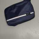 Maliton Toiletry Bag for Men & Women Travel Toiletry Bag Hanging Toiletry Bag Hygiene Organizer with 4 Compartments Waterproof Bathroom Shower Bag Large Toiletries Travel Bag(Black (Navy Blue)