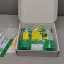 CGOLDENWALL Eye Wash Station Portable Emergency Eye Wash Kit, Wall Mounted Eyewash Station OSHA Approved, 2 * 16.9oz Bottles, with Mirror & Emergency Sign, Safety Material, NO Solution