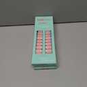 3 x modelones French Tip Press on Nails, 150Pcs M-Almond Fake Nails with Nail Box, Pink & White Gel Nail Tips for Women, Soft Glue-On Nails for Natural Salon Look, DIY Nail Art Kit (15 Sizes)