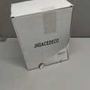 JHDACEDECO Decorative Ceramic Vase Set of 3, for Home and Office,White Black Brown Decorative vase for Pampas Grass&Dried Flowers