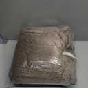 Homemate Electric Heated Blanket Twin Size , 62"x84" Heating Bed Blankets with 10 Heating Levels 8 Hours Auto Off Fast Heating Over-Heated Protection Ultra Soft Warm Flannel ETL Certified, Beige