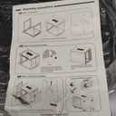 QWORK 6U Network Server Cabinet Enclosure, Wall Mount Server Cabinet Network Rack Vented Enclosure, for 19" IT Equipment, A/V, with Lockable Glass Door & Removable Side Panels, Black