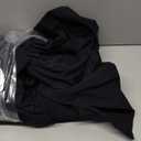 LOVQUE Bedding Duvet Cover Queen Size, 100% Washed Cotton Linen Like Natural Bedding Set with Zipper Closure (No Comforter), 90x90, Black