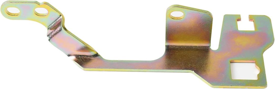 Throttle Cable and Kickdown Cable Bracket for Edelbrock Performer, Thunder AVS and All Quadrajet-style Carburetors for TH350, 700-R4, and 200-4R Cables