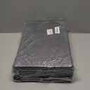 SEVENDOME Fabric Foldable Collapsible Storage Cube Bin Organizer Basket with Lid, Handles, Removable Divider for Home, Closet (Grey, 6Pcs)