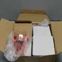 FoldTier 4pcs Heart Icon Juice Glasses 8.5 oz Red and Pink Heart Icon Wine Glasses Apprciation Gifts Bulk for Engagement Wedding Party Her Women Girlfriend Wife Present